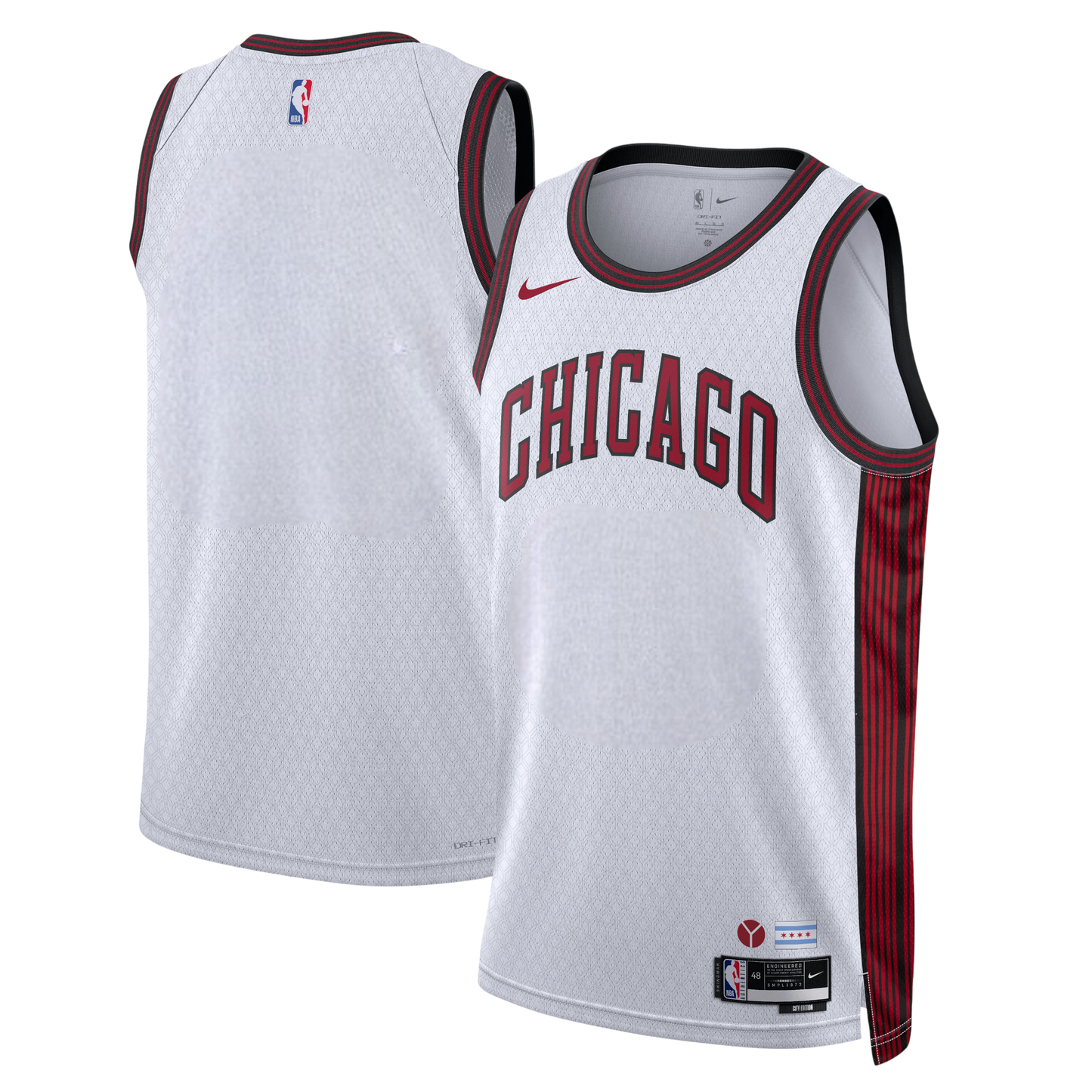 Nike Men's NBA Chicago Bulls City Swingman Jersey 2022-23 Jerseys