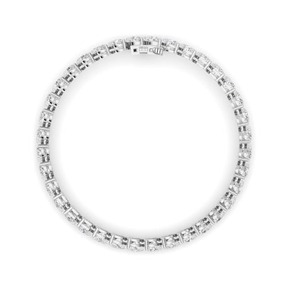 18Cttw Heart Lab Grown Diamond (F/VS ) Bracelet Bracelet in 14K Gold