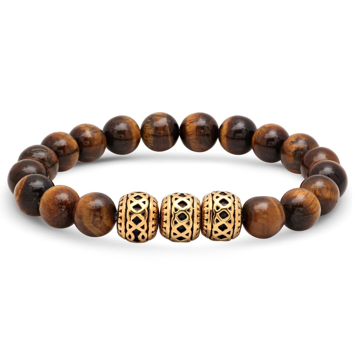 Moroccan Style Tiger Eye Beaded Bracelet