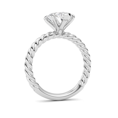 Marquise Lab Grown Diamond (F/VS ) Ring in 14K Gold