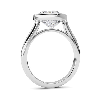 Heart Lab Grown Diamond (F/VS ) Ring in 14K Gold