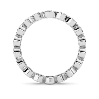 1.8Cttw Round Shaped Lab Grown Diamond (F/VS) Eternity Band Ring in 14K Gold