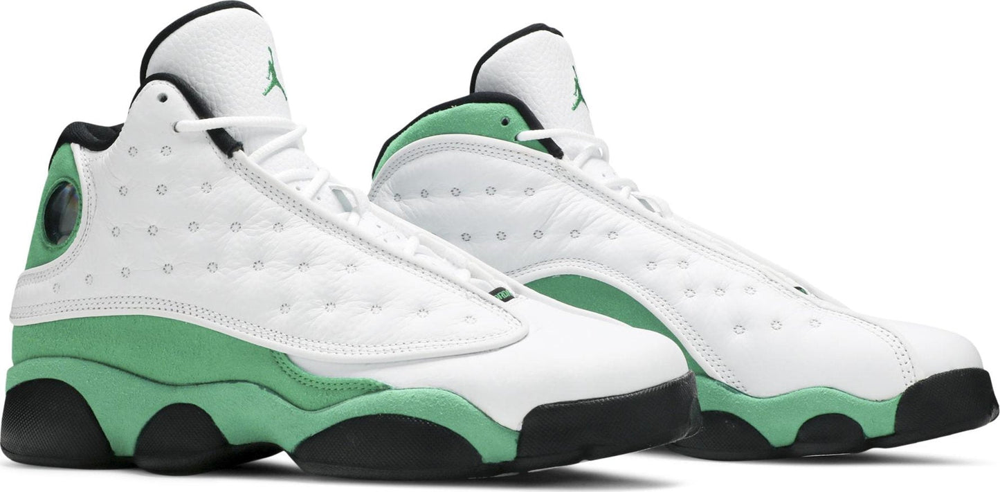 Grade School Air Jordan Retro 13 'White Lucky Green' (Gs)