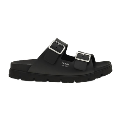 Leather Sandals Black