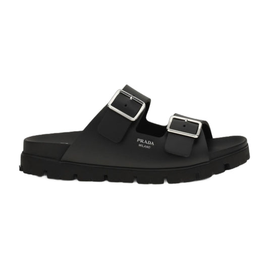 Leather Sandals Black
