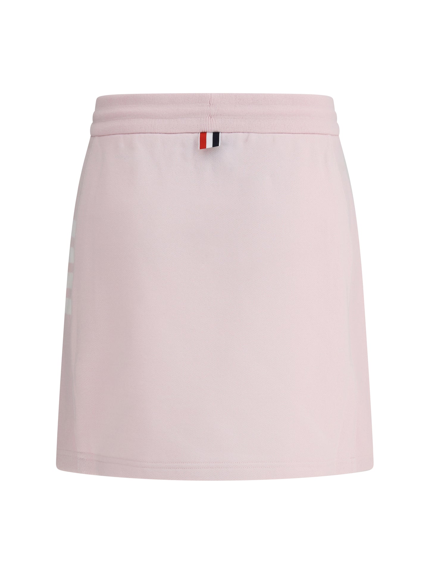 Mini Skirt Light Pink Cotton