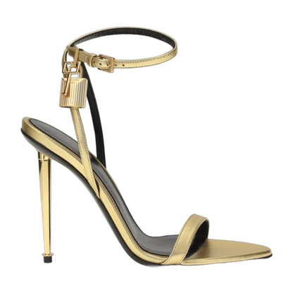 Sandals Lambskin Gold