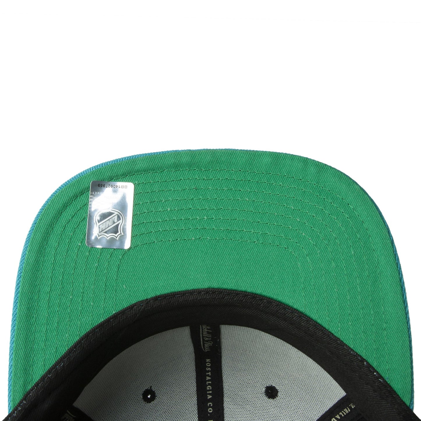 Mitchell & Ness Men's NHL Team Pin Snapback Sharks Snapback Caps