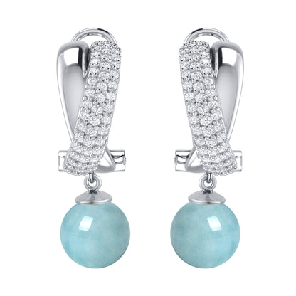 Blue, White-