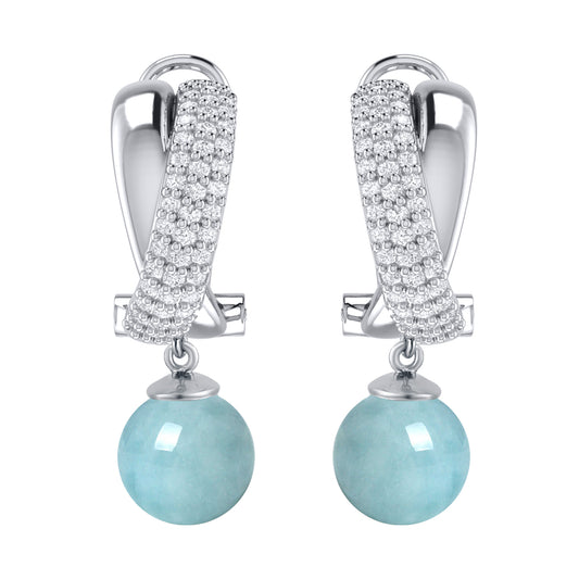 Blue, White-