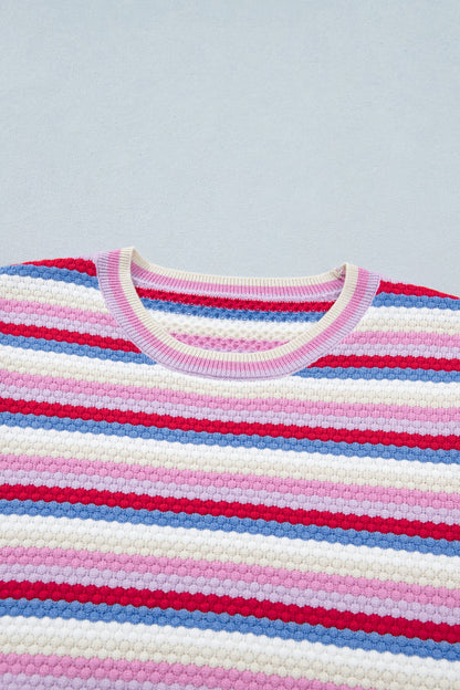 Bianca Knit Short Sleeve Sweater