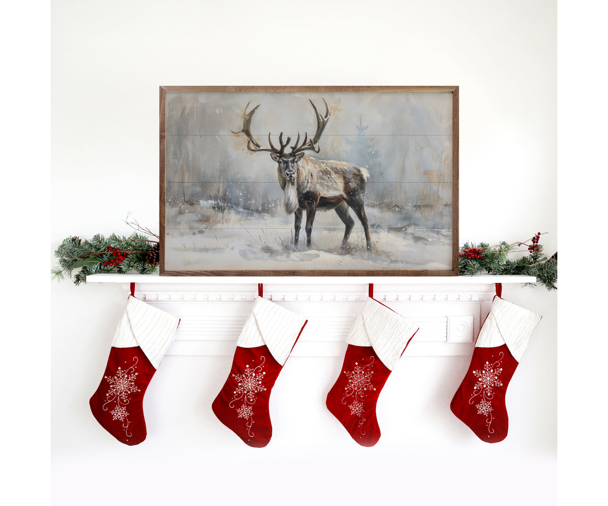 Kendrick Home Wild Reindeer I By Petals Prints Design