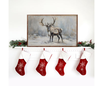Kendrick Home Wild Reindeer I By Petals Prints Design
