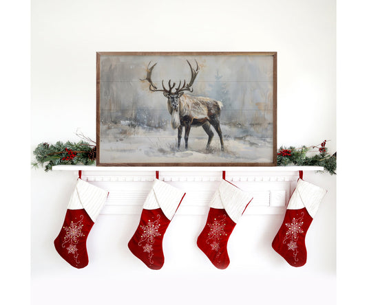 Kendrick Home Wild Reindeer I By Petals Prints Design