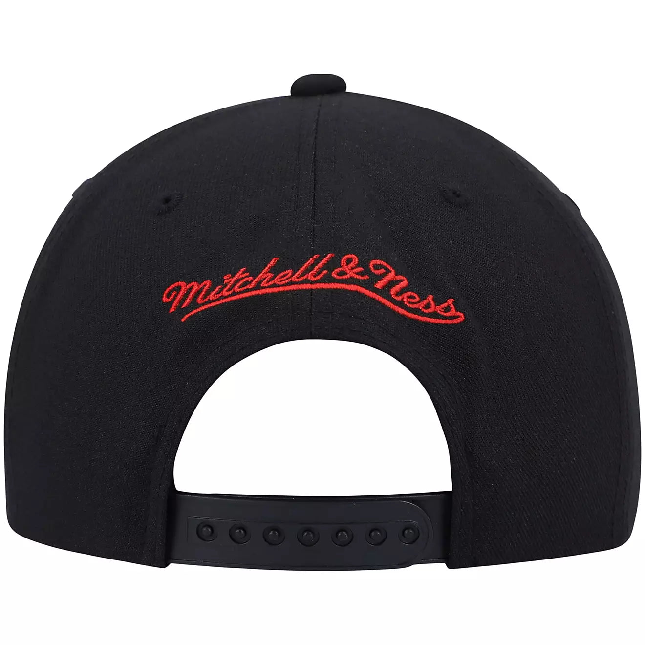 Men's Mitchell & Ness NBA Front Loaded Snapback Raptors - Black