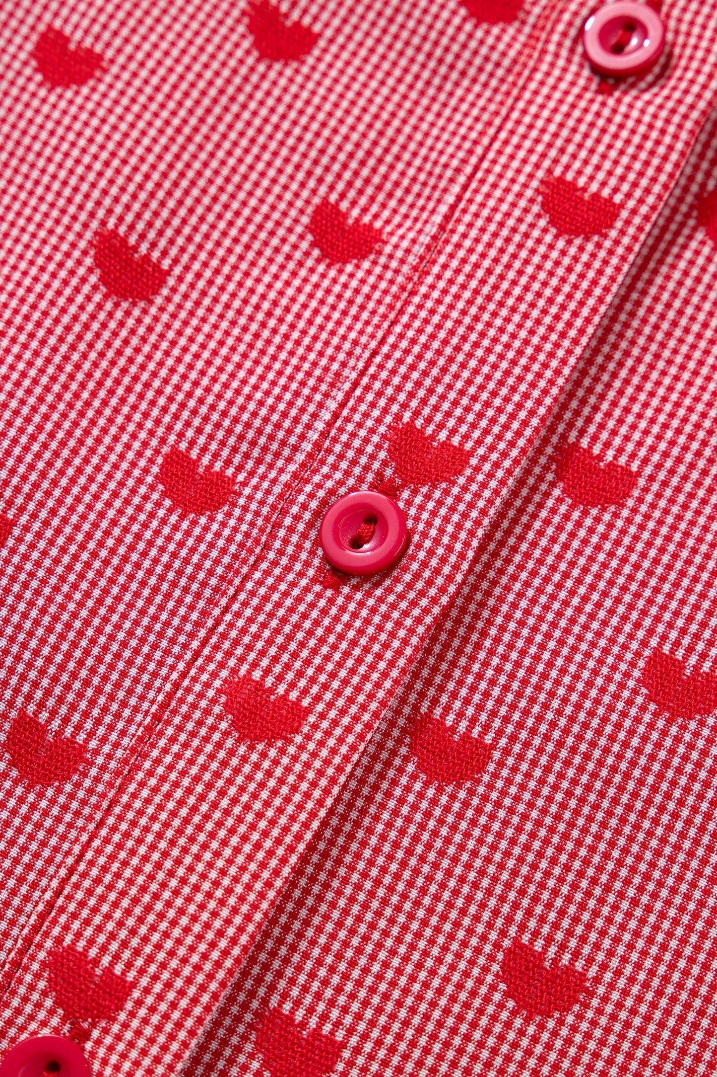 Threaded Pear Charlie Sleeve Loose Valentine Shirt