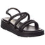 1 Black leather