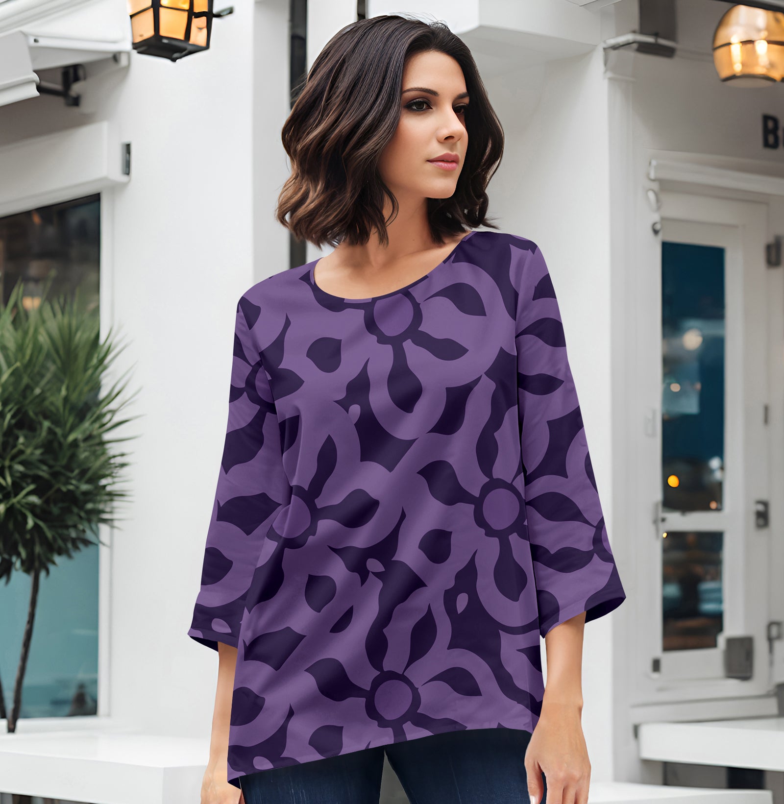 Plum and Purple-