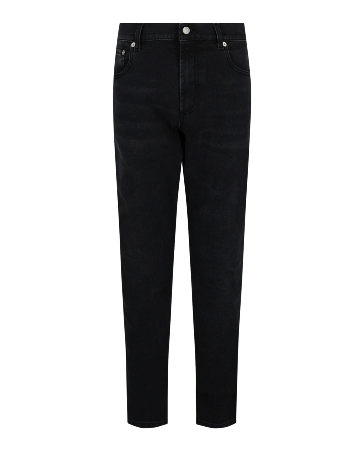 Alexander McQueen Graffiti Denim Jeans