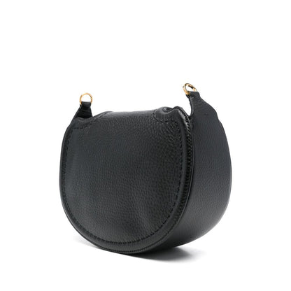 Shoulder Bag VLogo Signature Black Leather