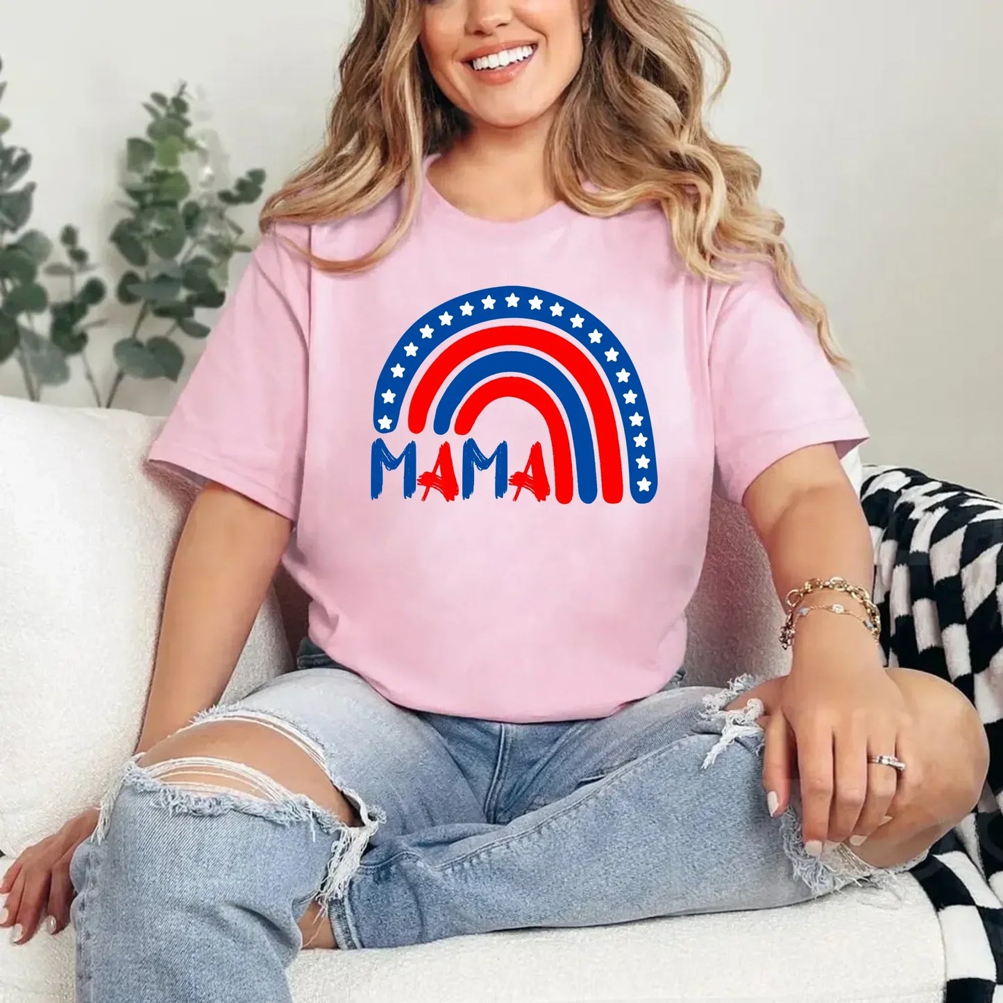 Patriotic Mama & Mini Matching T-shirt