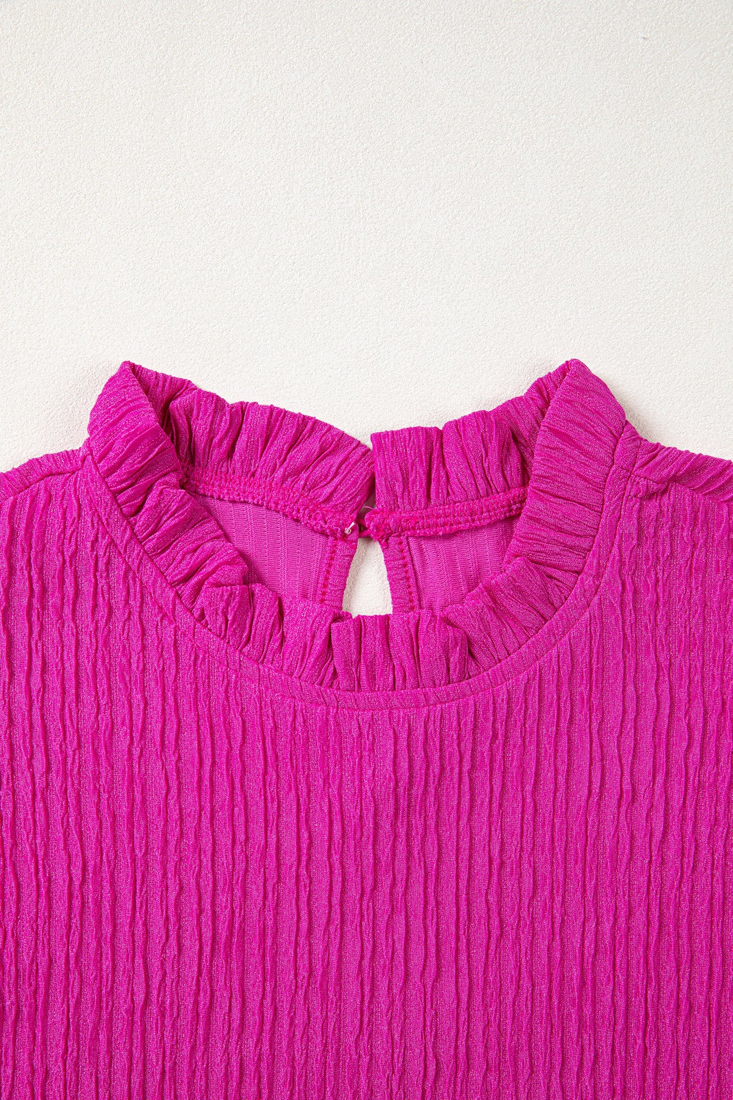 Threaded Pear Londyn Trim Short Sleeve Blouse