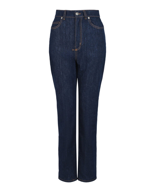 Alexander McQueen High-Waisted Boyfriend Jeans