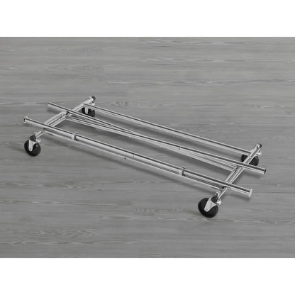 Adjustable & Rolling Commercial Grade Foldable Garment Rack
