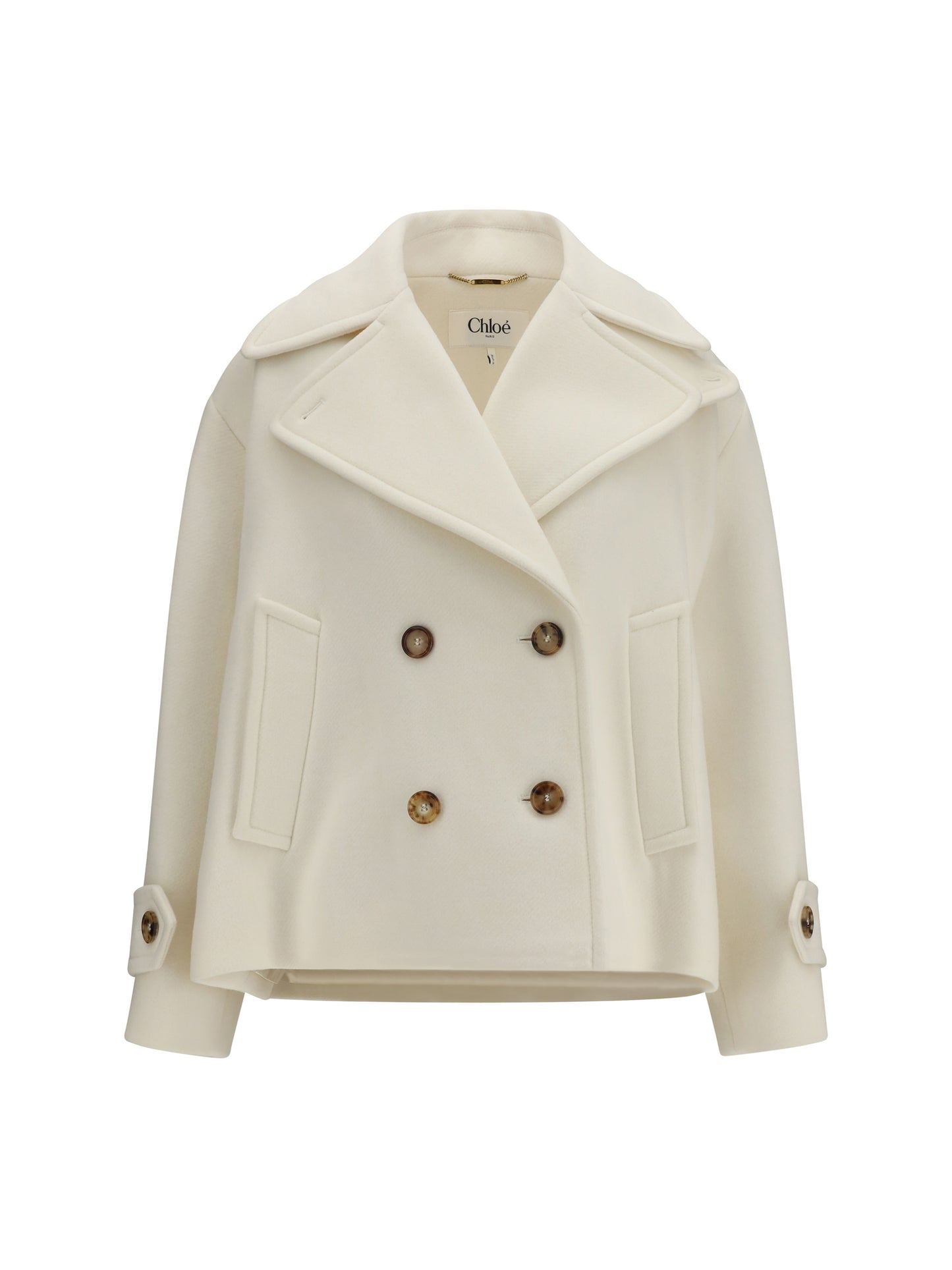 Short Coat Eden White