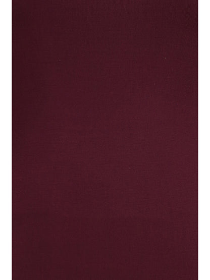 Dress Silk Aubergine