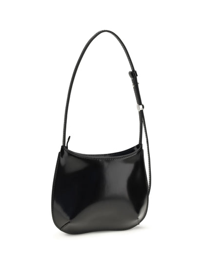 Shoulder Bag Le Petit Bisou Black Leather