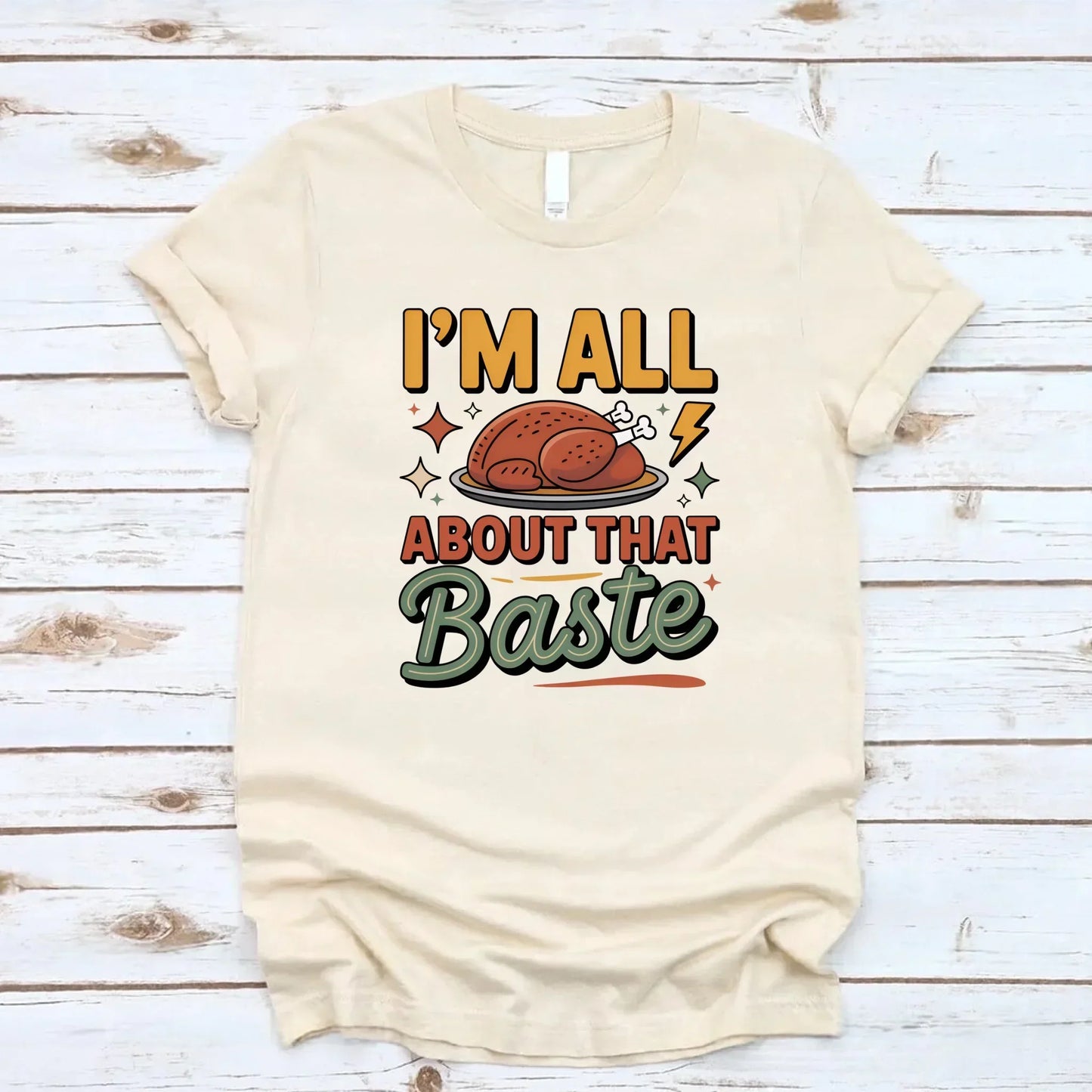 Funny Thanksgiving Couples Shirts – Baste & Gravy Matching Tees