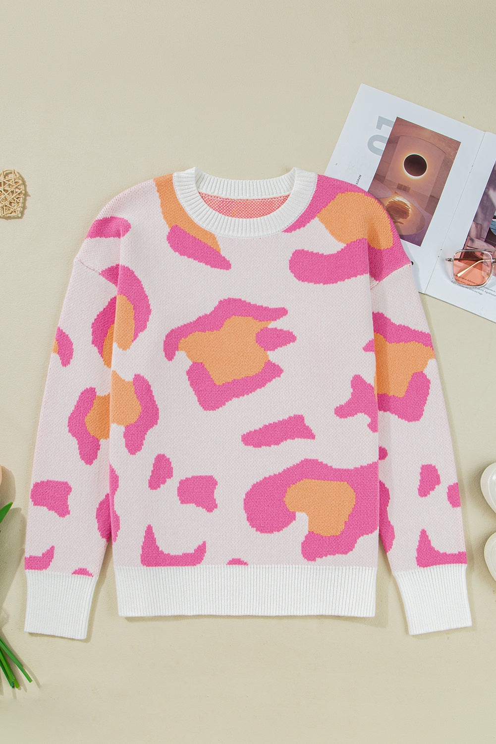 Threaded Pear Harlow Drop Shoulder Baggy Sweater