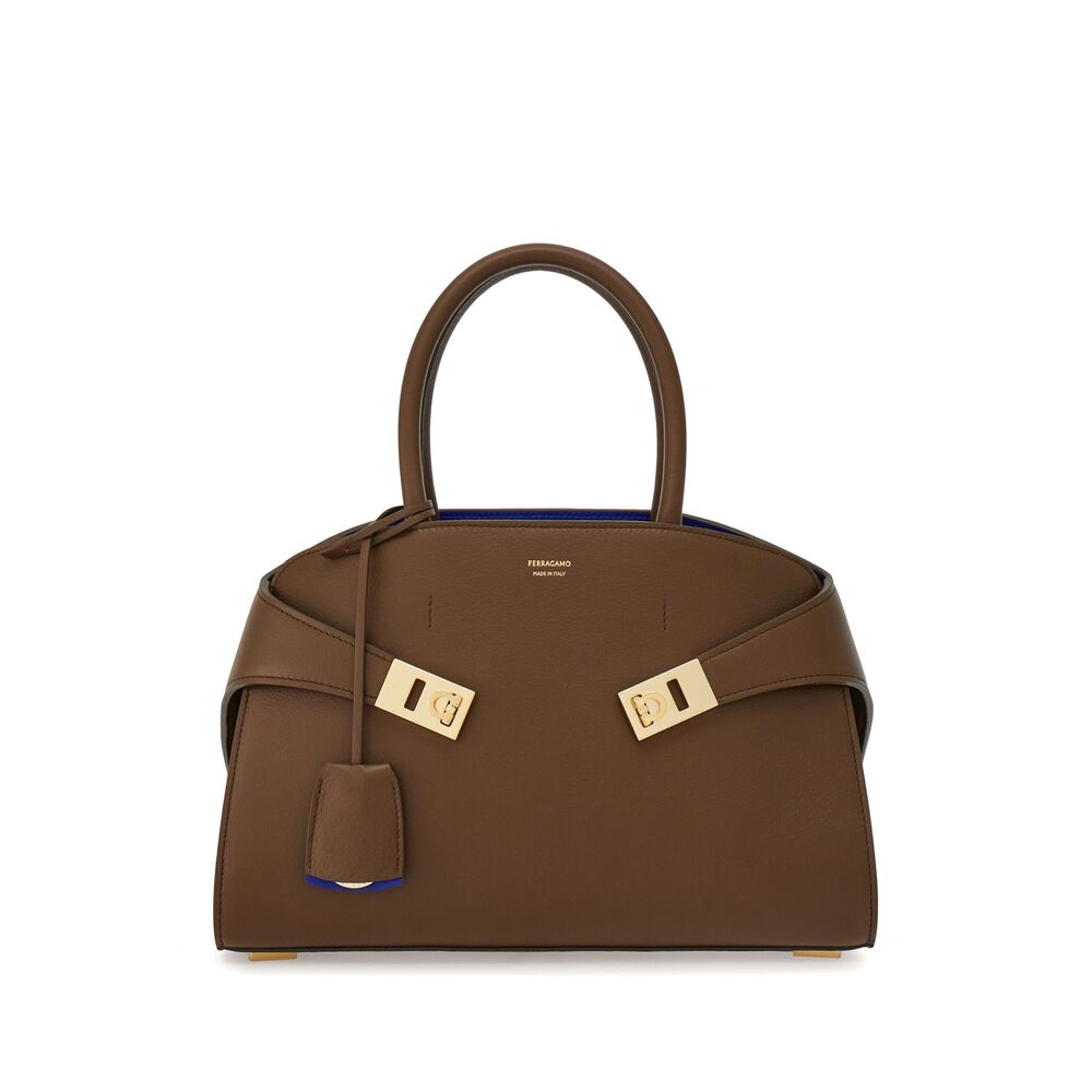 Gancini Leather Tote