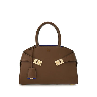 Gancini Leather Tote