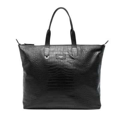 Bum Bag Calf Leather Black