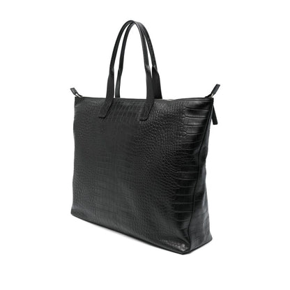 Bum Bag Calf Leather Black