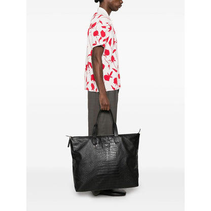 Bum Bag Calf Leather Black