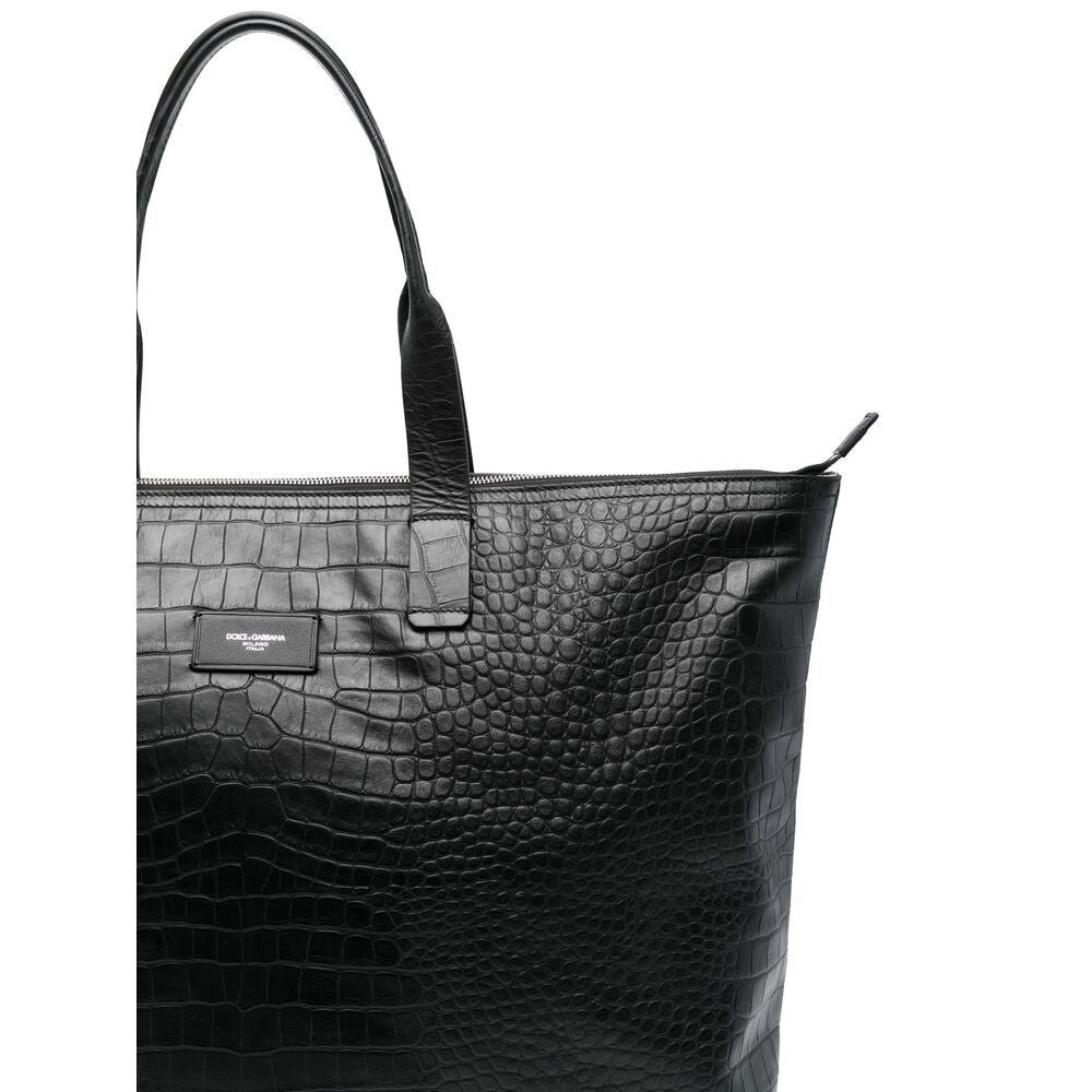 Bum Bag Calf Leather Black