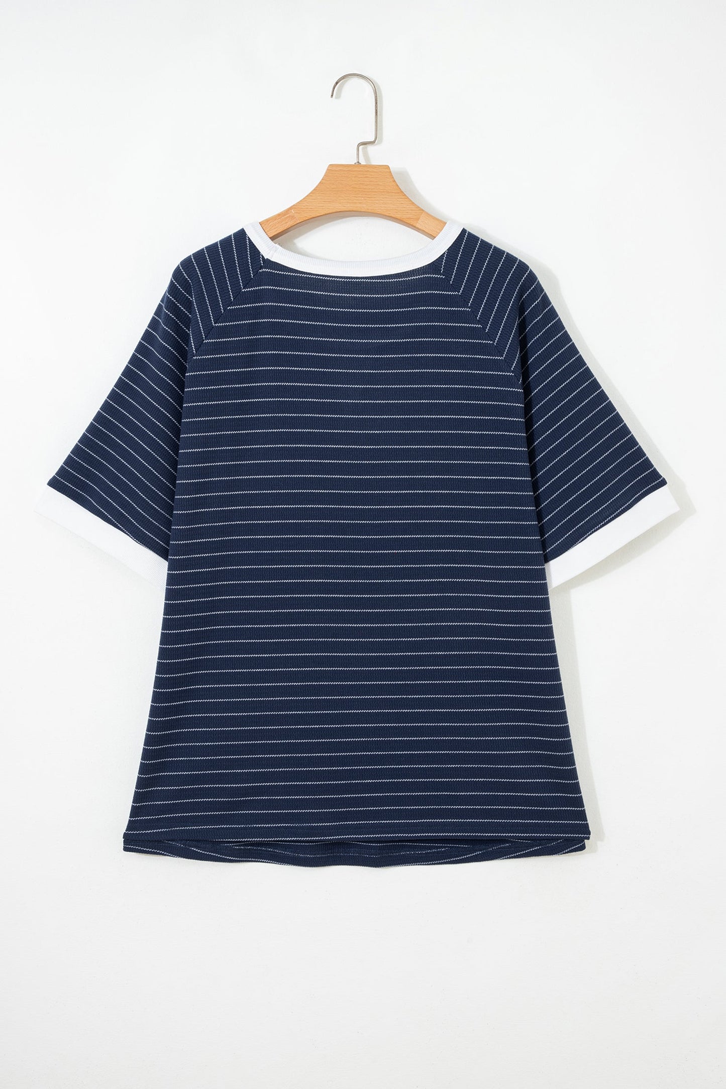 Threaded Pear Melany Trim Ribbed T PLUS Shirt