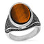 Silver and Tiger Eye
