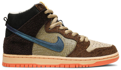 Nike Men's SB Dunk High - Concepts Turdunken - Brown/Blue-Orange