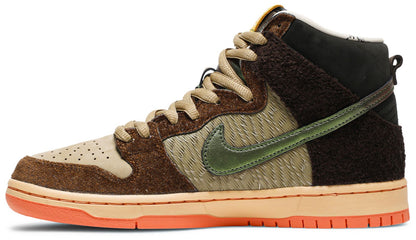 Nike Men's SB Dunk High - Concepts Turdunken - Brown/Blue-Orange
