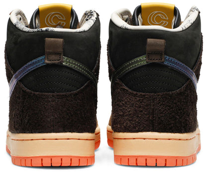 Nike Men's SB Dunk High - Concepts Turdunken - Brown/Blue-Orange
