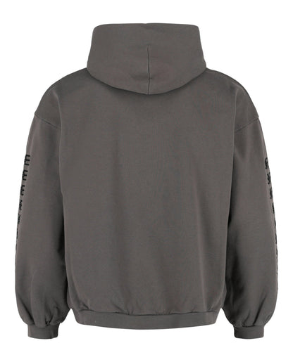 Balenciaga Embroidered Cotton Hoodie