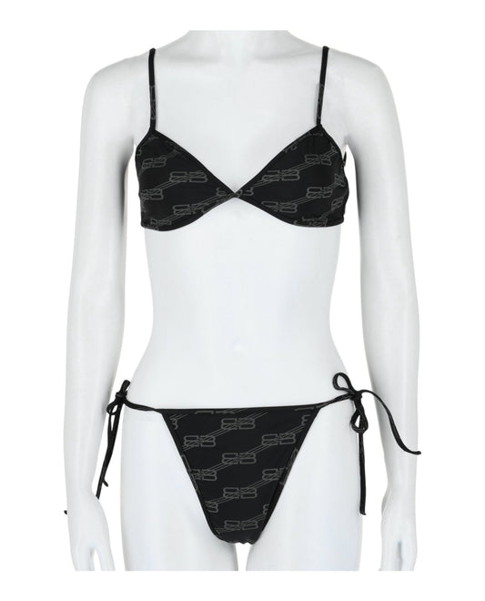 Balenciaga BB Monogram Bikini Set