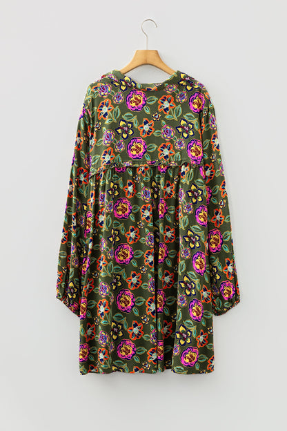 Threaded Pear Lorelai Collared Loose Mini PLUS Dress