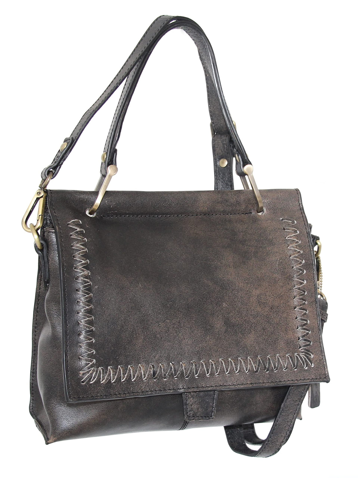 Nino Bossi Handbags Cleopatra Satchel - Black