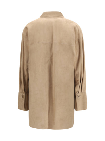 Shirt Suede Sand