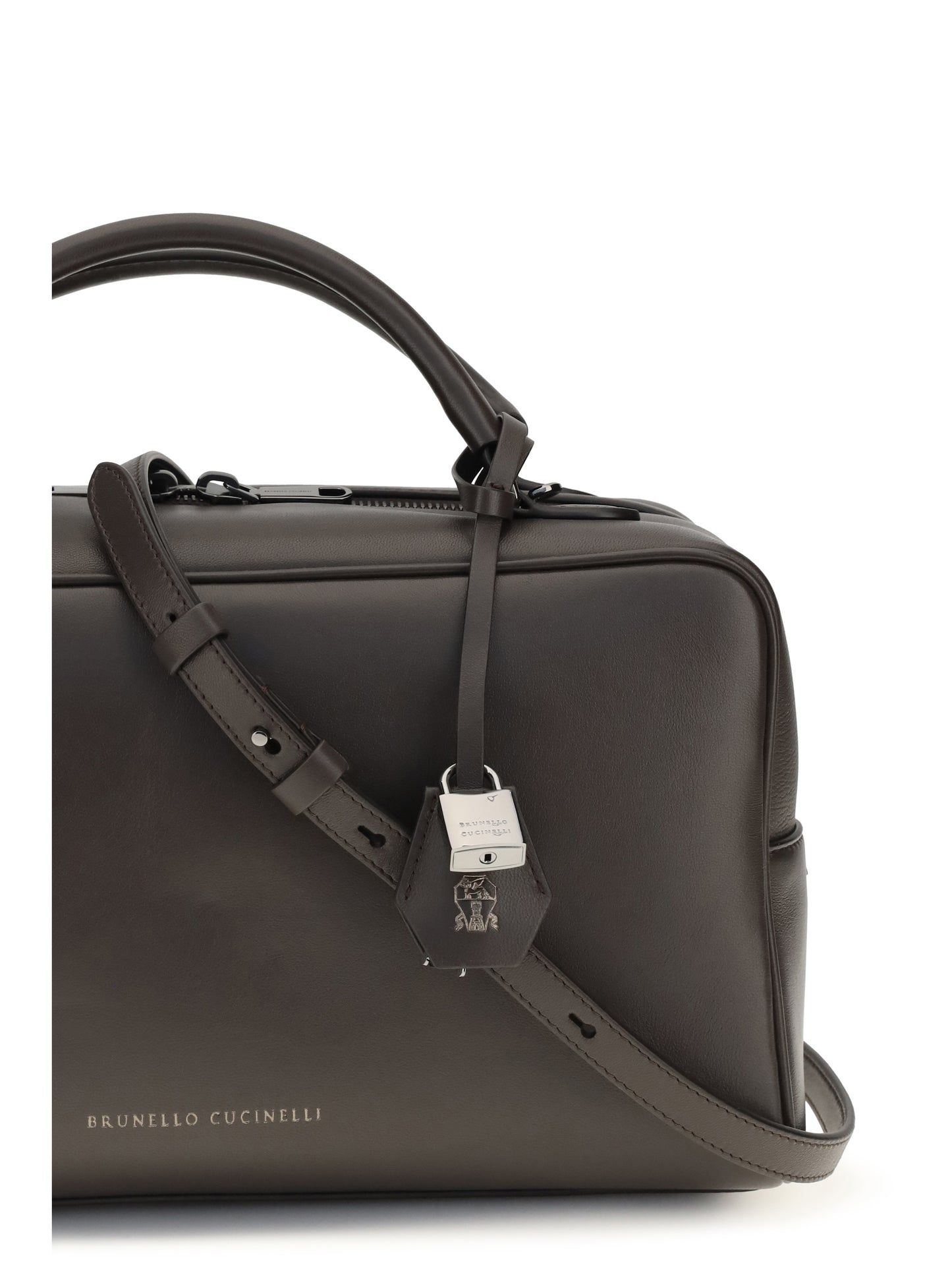 Handbag Boston Explorer Dark Brown